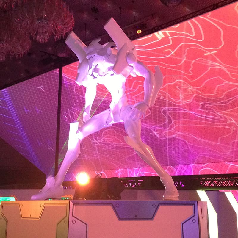 CR EVANGELION RELEASE PARTY|CR「エヴァンゲリオン8」新台発表イベントでの全演出映像制作を担当|イベント|MMM映像空間の映像制作実績