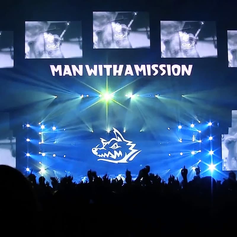 MAN WITH A MISSION「PLAY WHAT U WANT TOUR 2014」|オオカミバンド 「MAN WITH A MISSION」の2014秋の全国ツアーでの全演出映像制作、リアルタイムヴィジュアルオペレーションを担当|コンサート・ライブ|MMM映像空間の映像制作実績